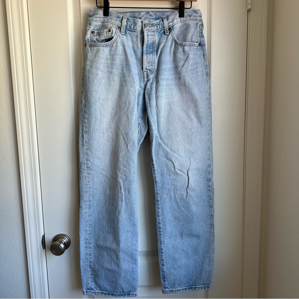 Levi’s High-Waisted Straight Denim Jeans